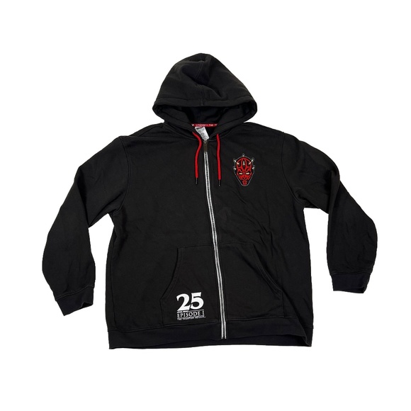Disney 2024 Star Wars Darth Maul Hoodie 25th Anniversary Episode I - Picture 1 of 7